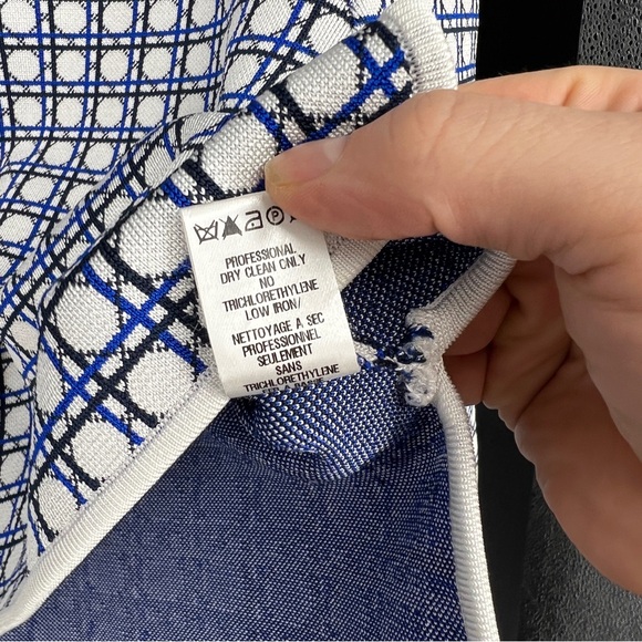 MATCHING SET - Zac Posen Knit Printed Jacket and Dress Set - Picture 12 of 17